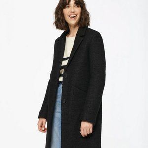 ANDREW MARC Paige Notch Collar Wool Jacket
